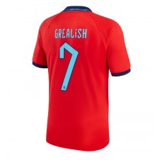 England Jack Grealish #7 Bortatröja VM 2022 Korta ärmar